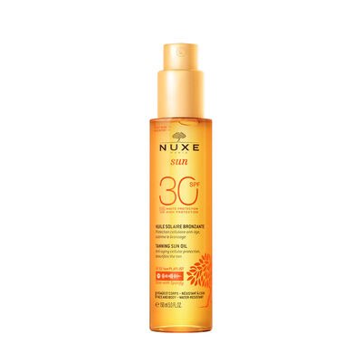 ACEITE BRONCEADOR NUXE SUN CON (SPF30 PARA ROSTRO Y CUERPO)